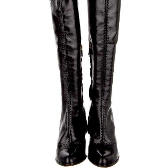 Louis Vuitton black boots,  AUTHENTIC!!!! Leather.  In great condition. - Picture 1 of 5